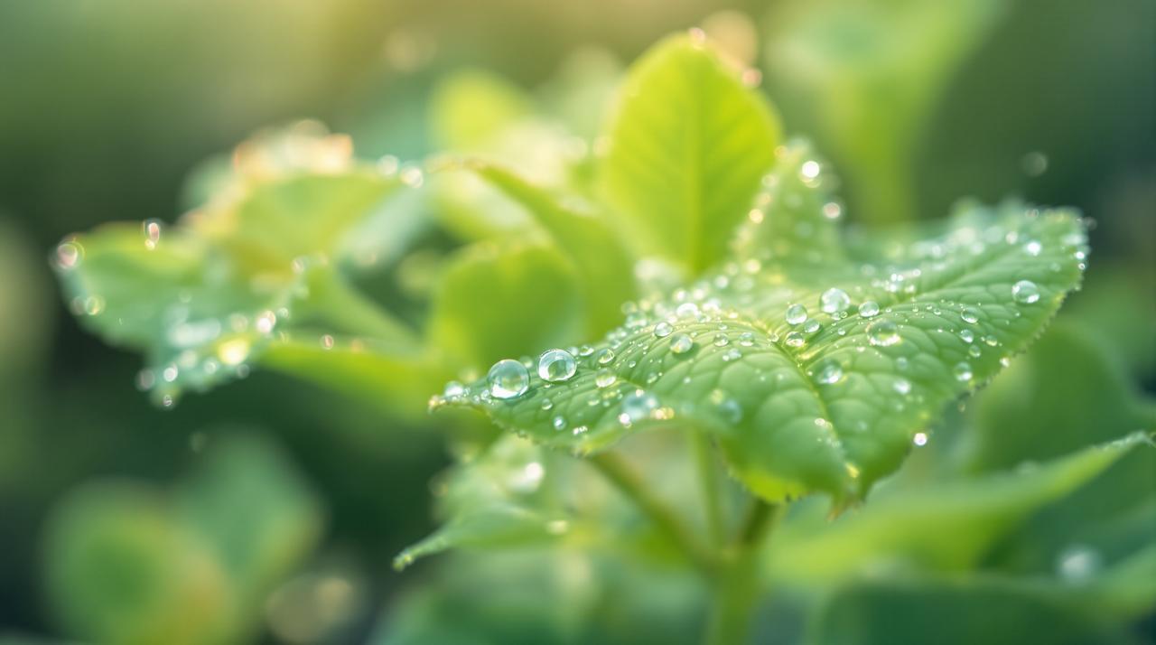 雨后花园:微距花卉影像集 - 水母影视 雨后花园:微距花卉影像集
