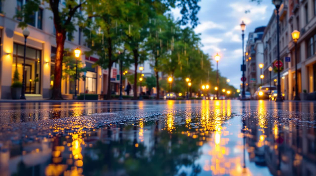 雨后初晴:城市倒影集 - 水母影视 雨后初晴:城市倒影集